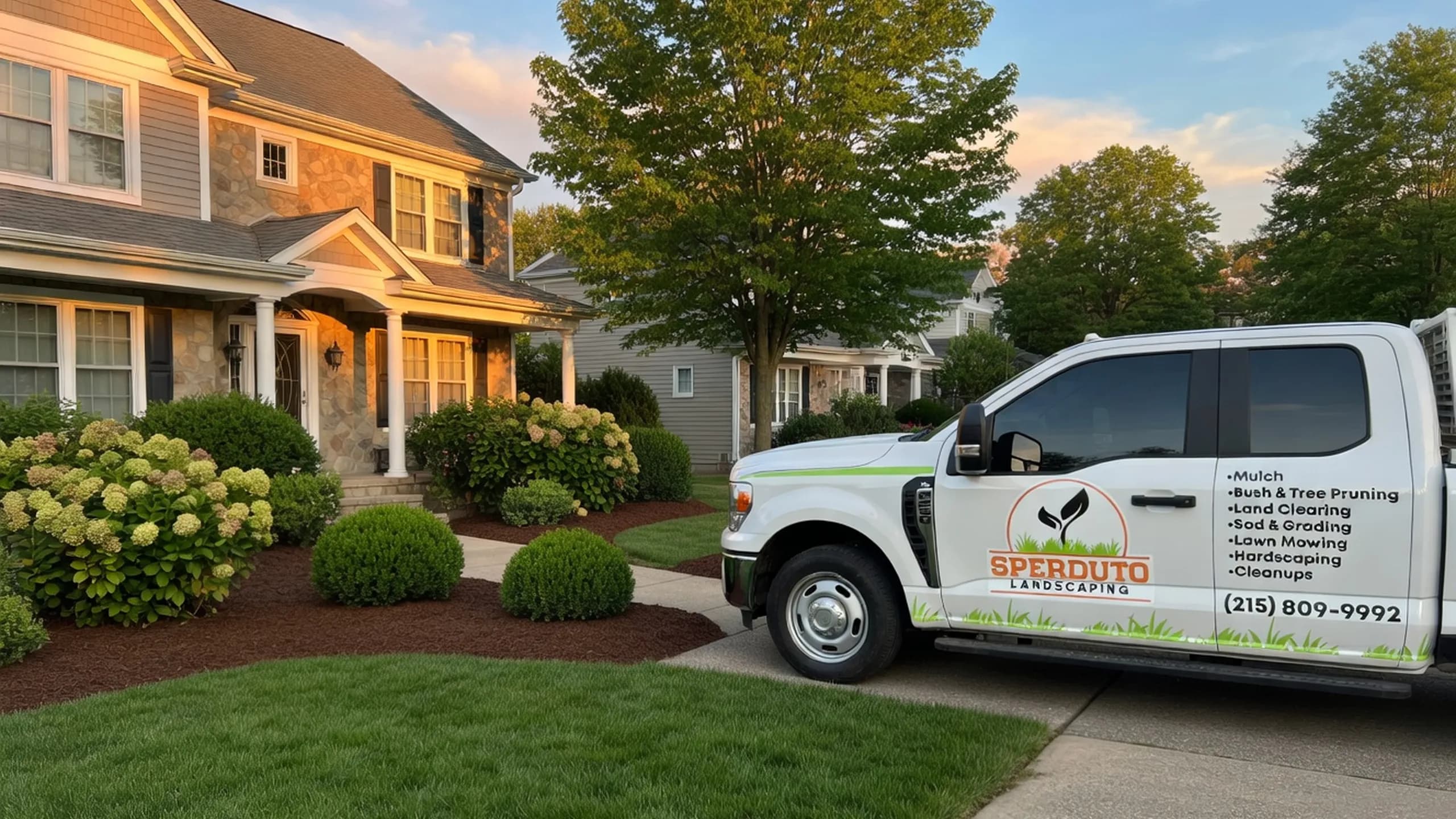 Professional landscaping by Sperduto Landscaping